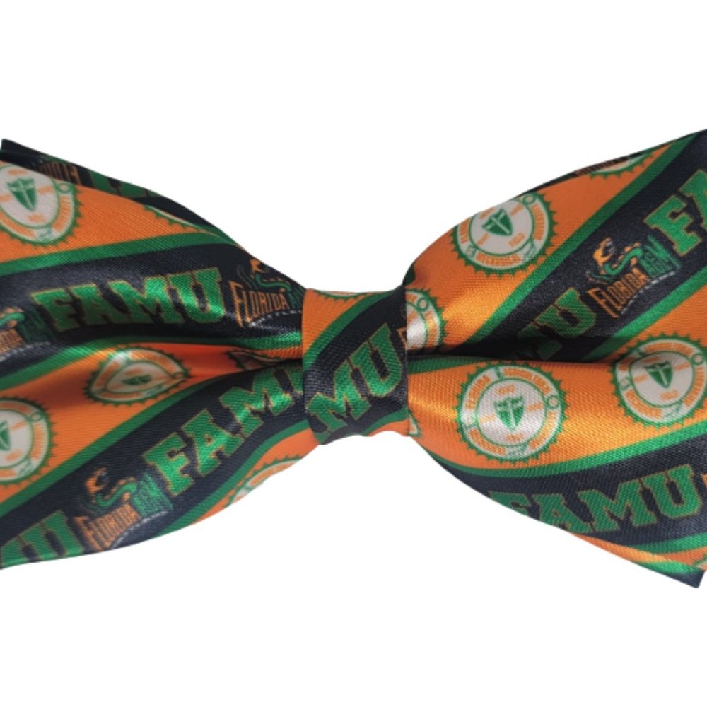 COPY - FAMU Rattlers bow tie, NEW! HBCU Black Florida A&M University bow tie